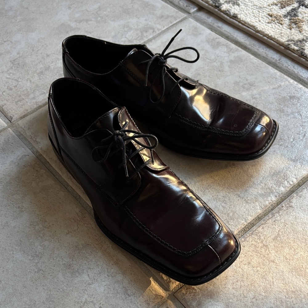 Men's Alfani Leather Dress Shoes